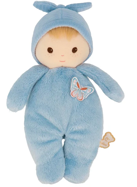 Kaloo Baby Fabric Doll, Lin (Blue)