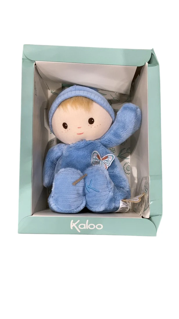 Kaloo Baby Fabric Doll, Lin (Blue) - Image 2
