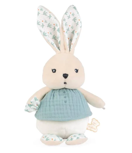 Kaloo Doudou Rabbit, Blue, Small (22cm)