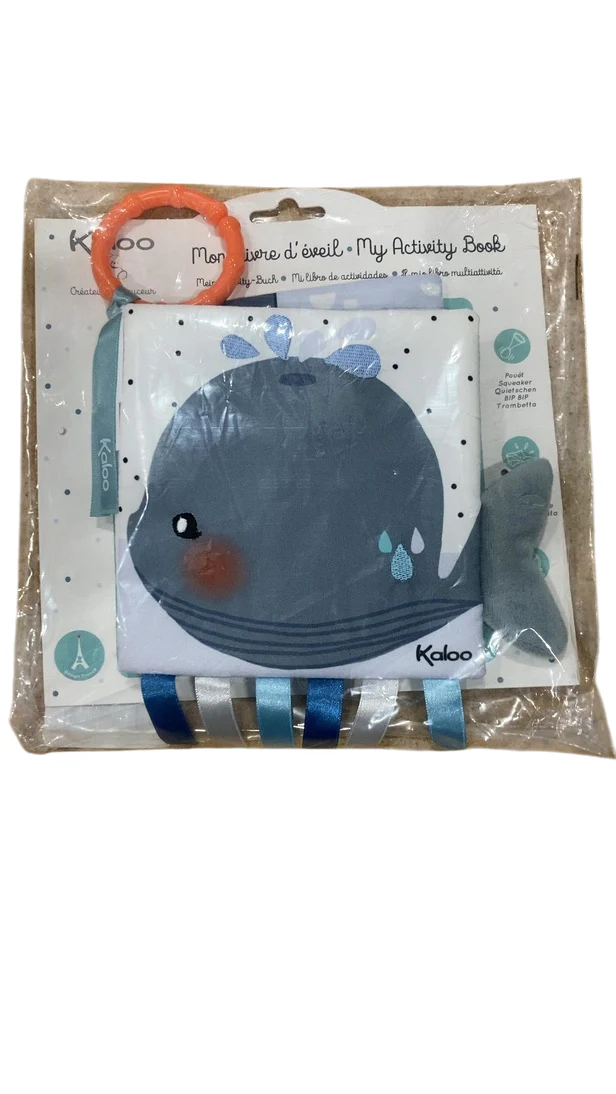 Kaloo Soft Activity Book, The Sad Whale - Image 2