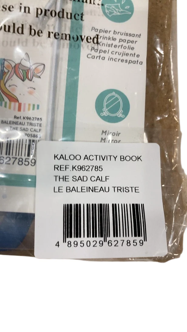 Kaloo Soft Activity Book, The Sad Whale - Image 4