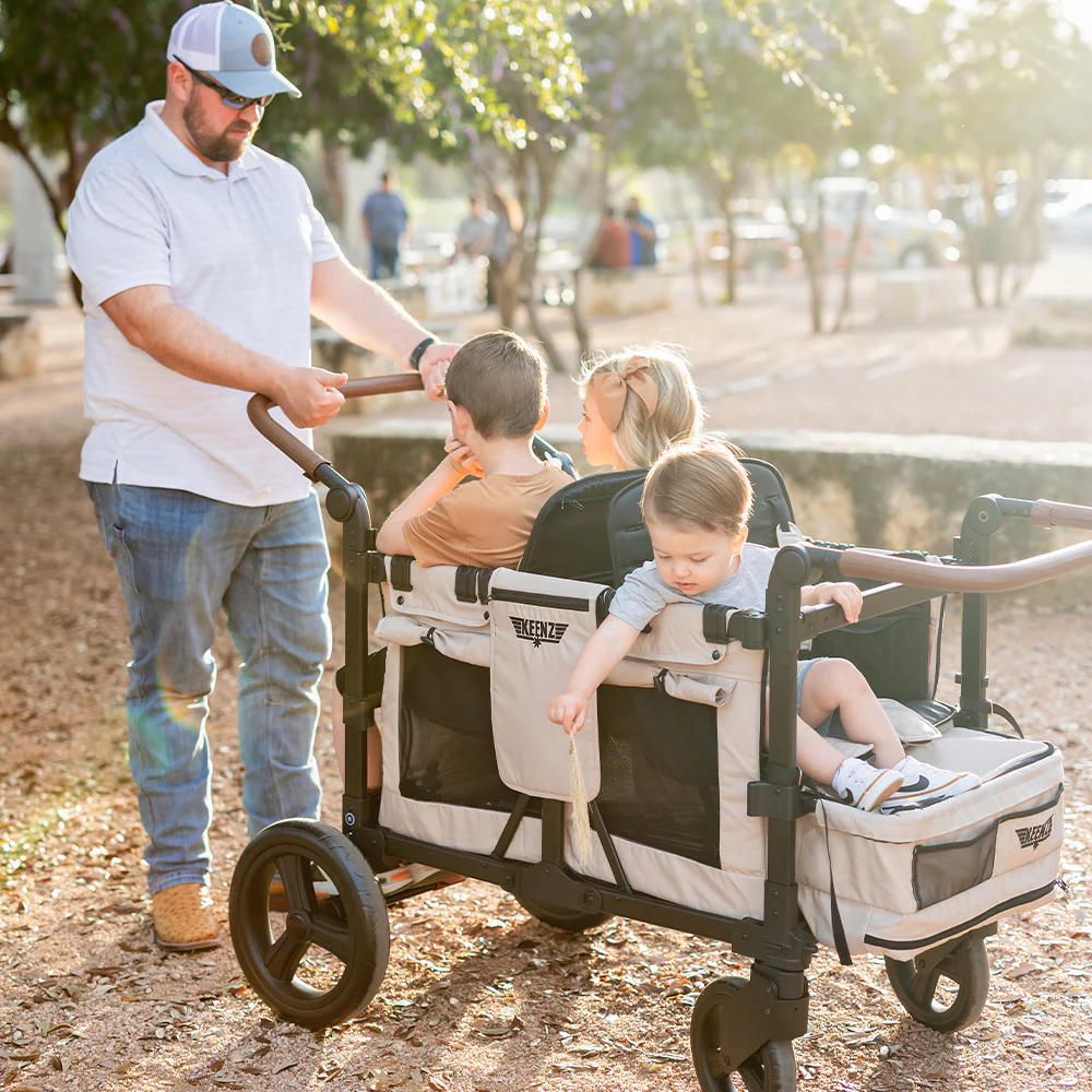Keenz Vyo͞o The Seating Chameleon Stroller Wagon, 4 Passenger, Multiple Colors - Image 10