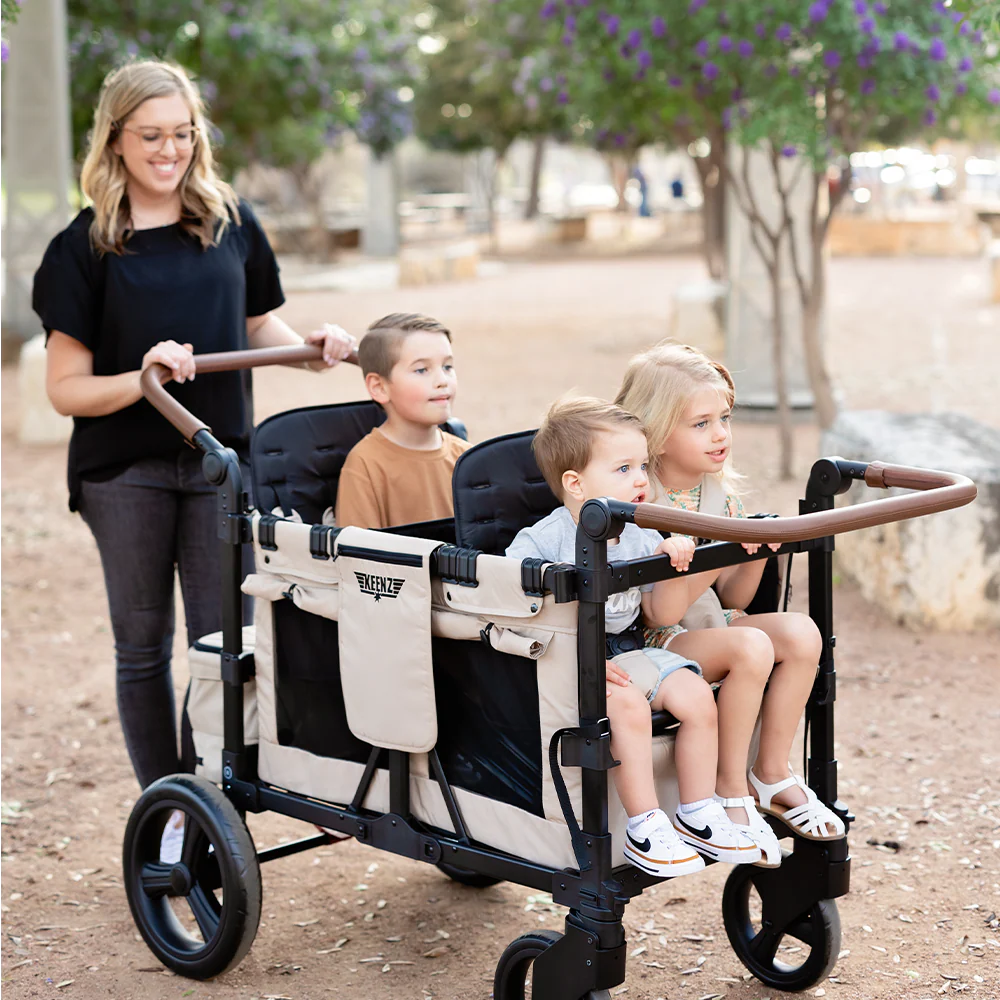 Keenz Vyo͞o The Seating Chameleon Stroller Wagon, 4 Passenger, Multiple Colors - Image 12