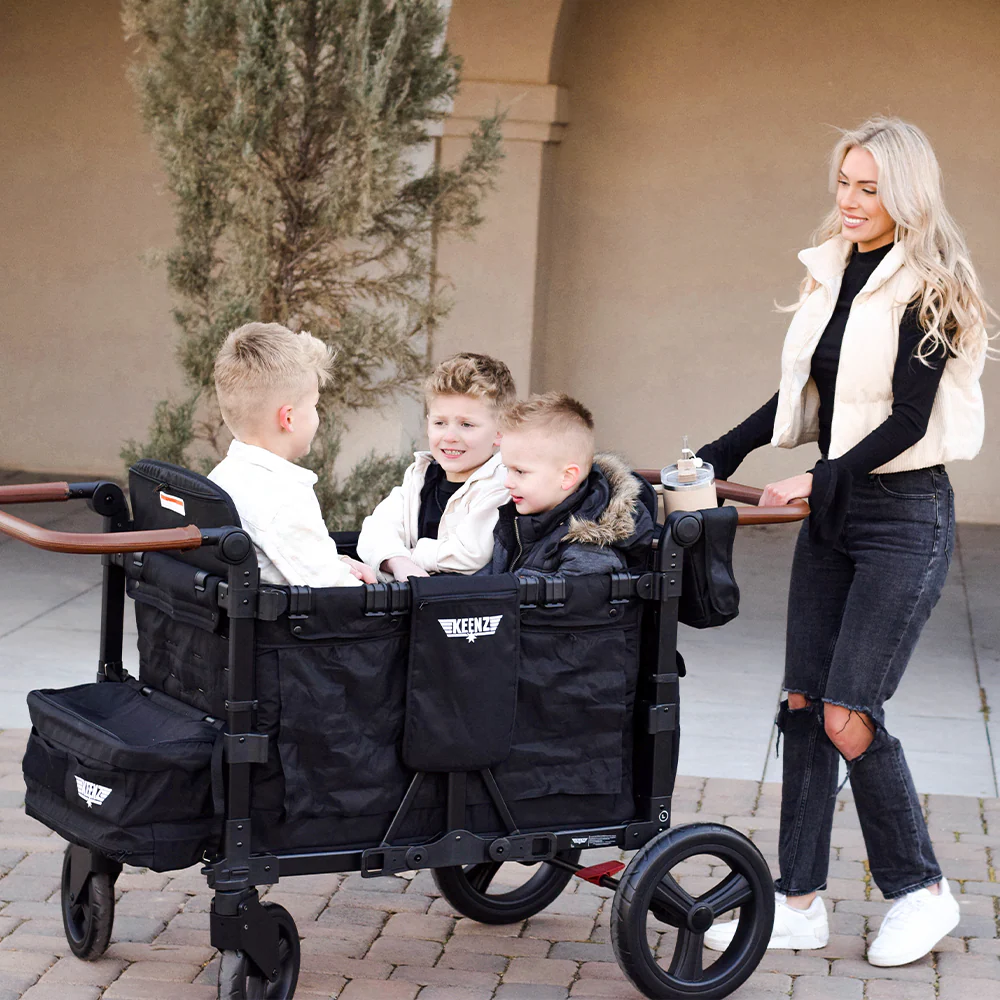Keenz Vyo͞o The Seating Chameleon Stroller Wagon, 4 Passenger, Multiple Colors - Image 18