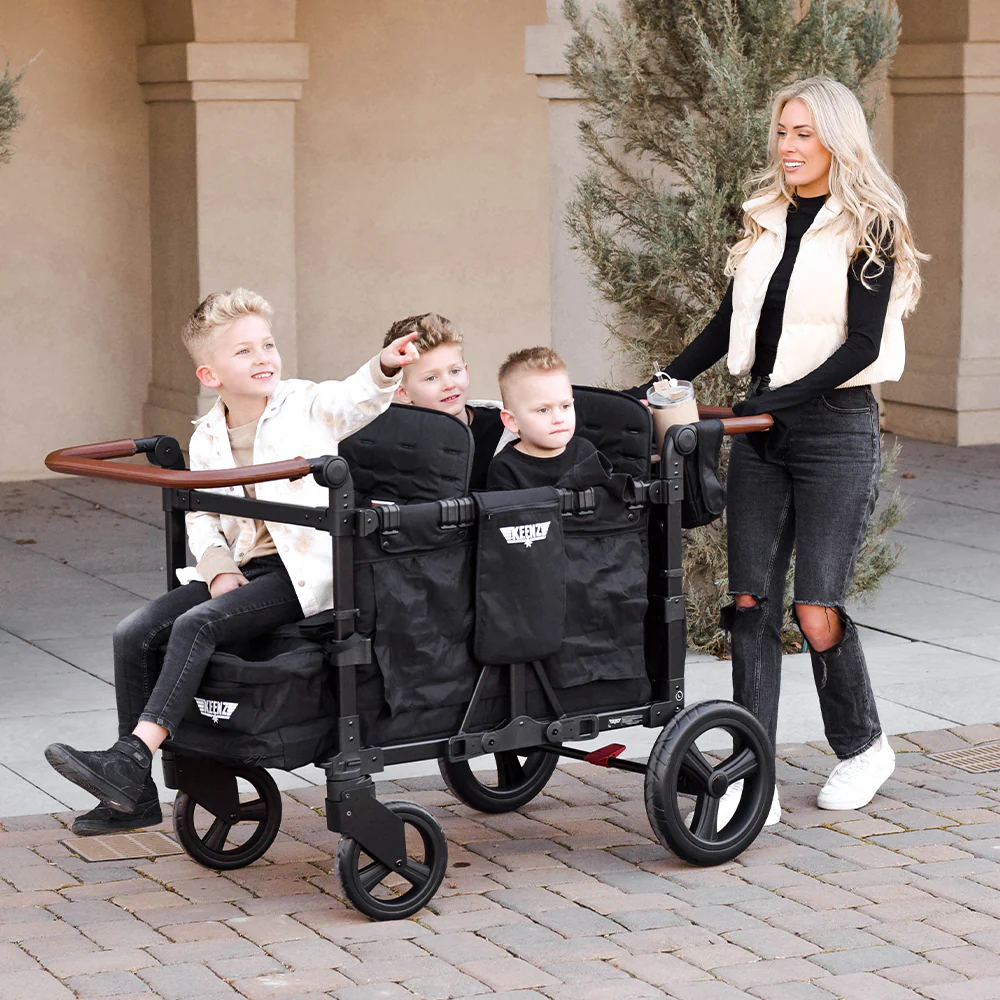 Keenz Vyo͞o The Seating Chameleon Stroller Wagon, 4 Passenger, Multiple Colors - Image 5