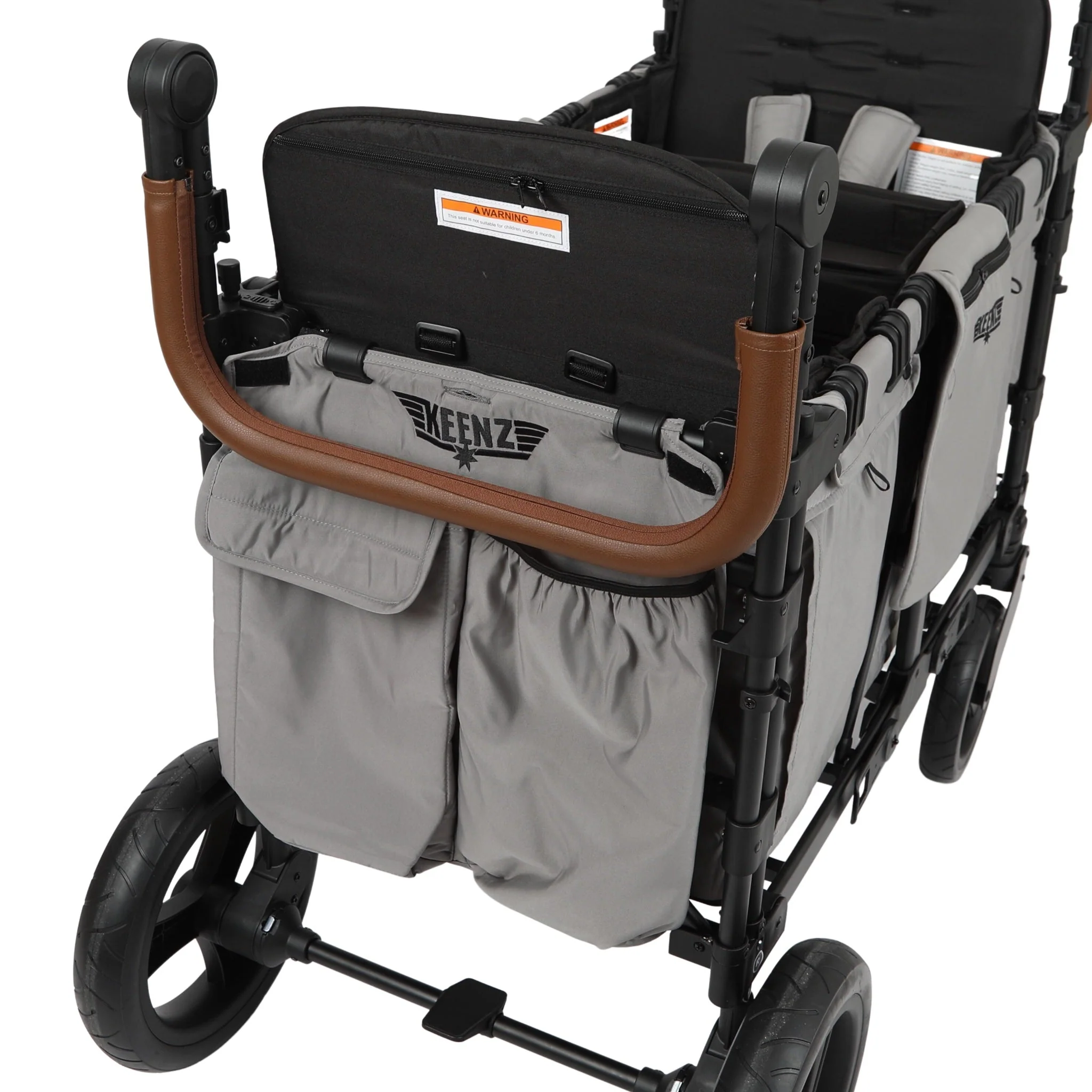 Keenz XC Luxury Comfort Stroller Wagon, 2 Passenger, Multiple Colors - Image 12