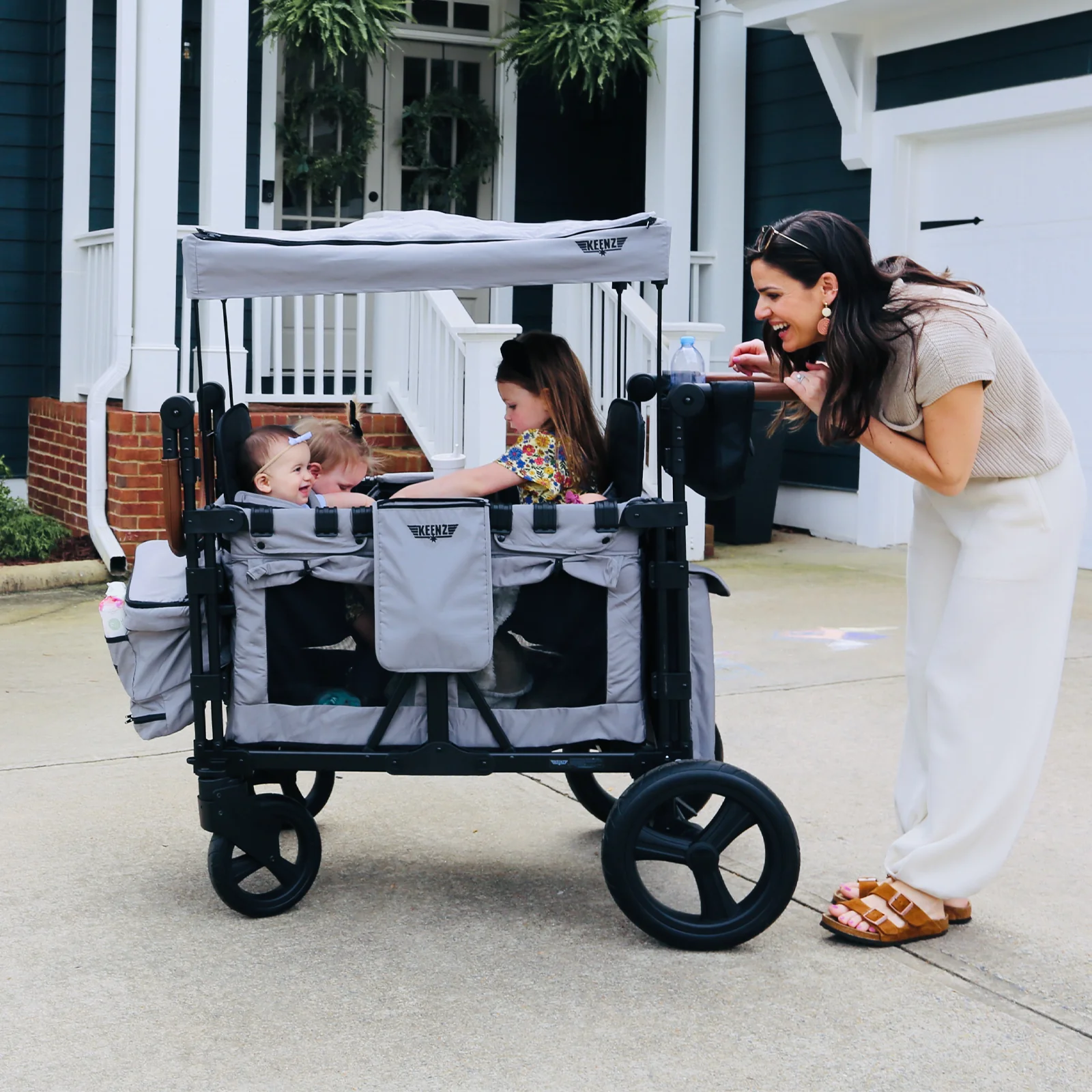 Keenz XC Luxury Comfort Stroller Wagon, 2 Passenger, Multiple Colors - Image 5