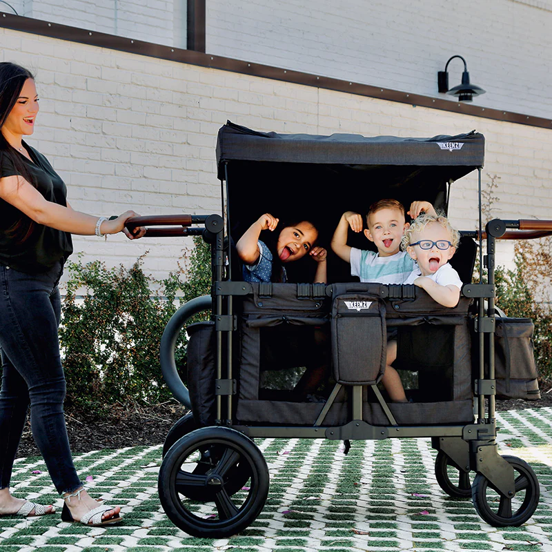 Keenz XC+ - Luxury Comfort Stroller Wagon 4 Passenger - Image 7