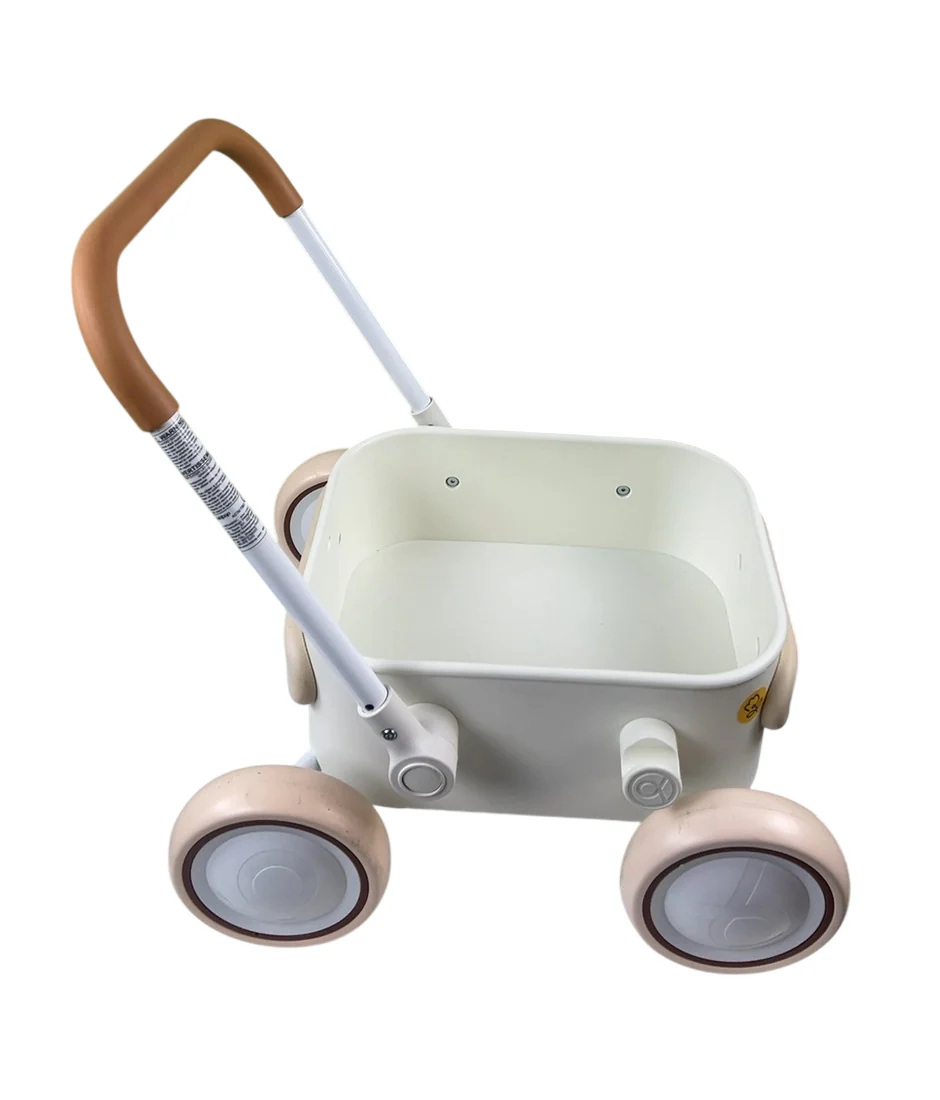 Kidpop PULA 2-in-1 Push and Pull-Along Wagon, White - Image 4