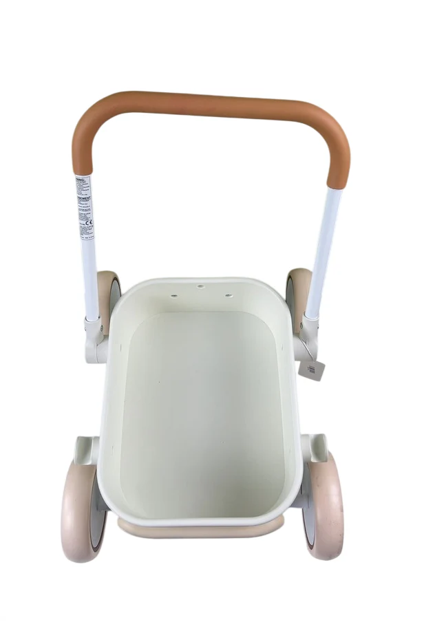 Kidpop PULA 2-in-1 Push and Pull-Along Wagon, White - Image 6