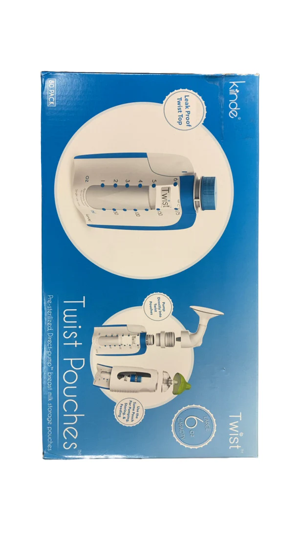 Kiinde Twist Pouches, 6oz, 80 Pack