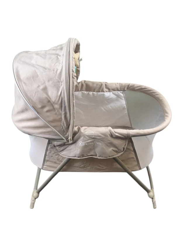 Kinderkraft LOVI Travel Bassinet, Beige - Image 2