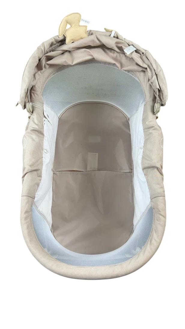 Kinderkraft LOVI Travel Bassinet, Beige - Image 6