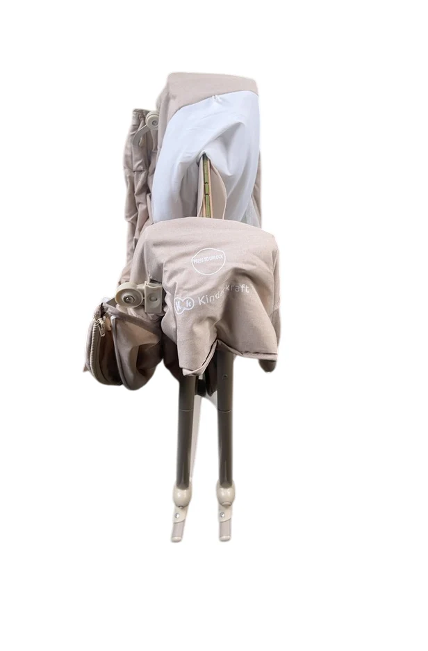 Kinderkraft LOVI Travel Bassinet, Beige - Image 8