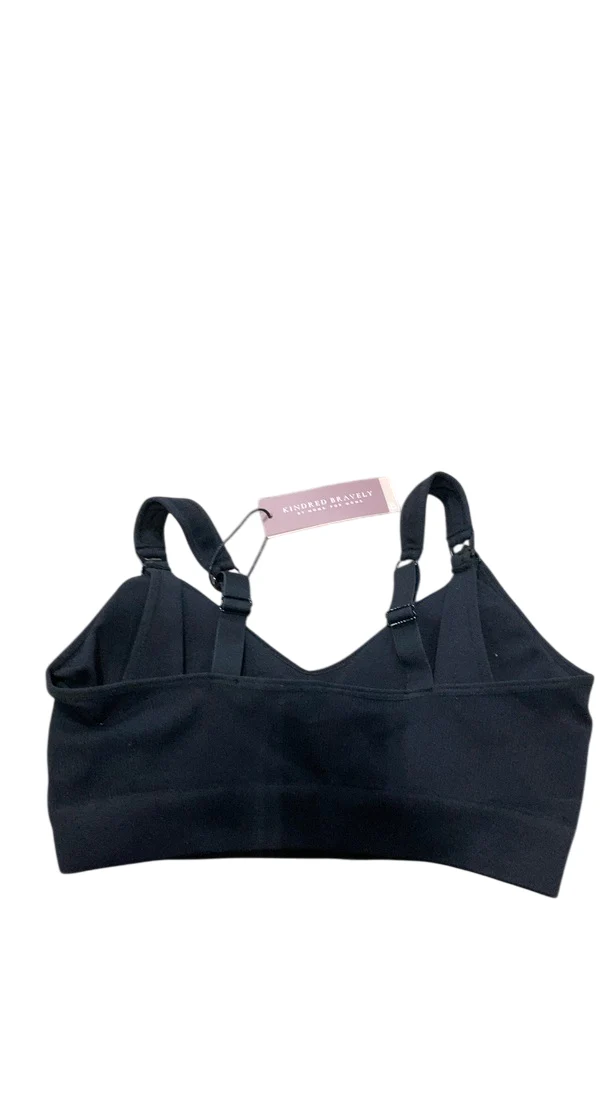 Kindred Bravely Mia Maternity & Nursing Lounge Bra, Black, Medium - Image 3