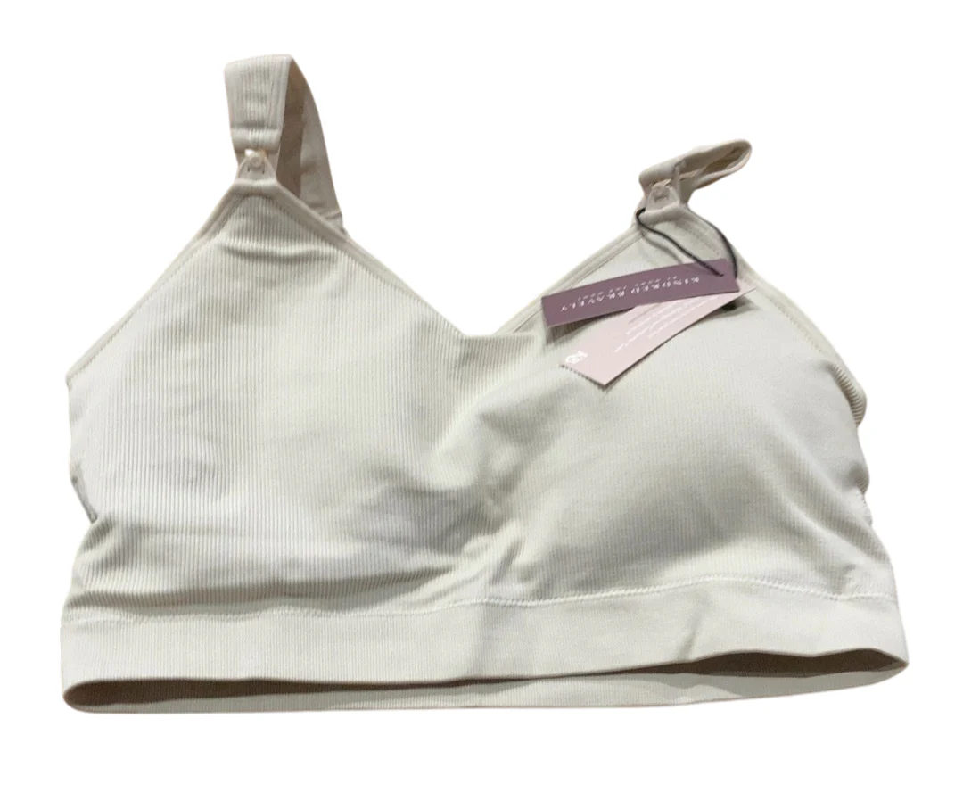 Kindred Bravely Mia Maternity & Nursing Lounge Bra, Stone, XL-Busty