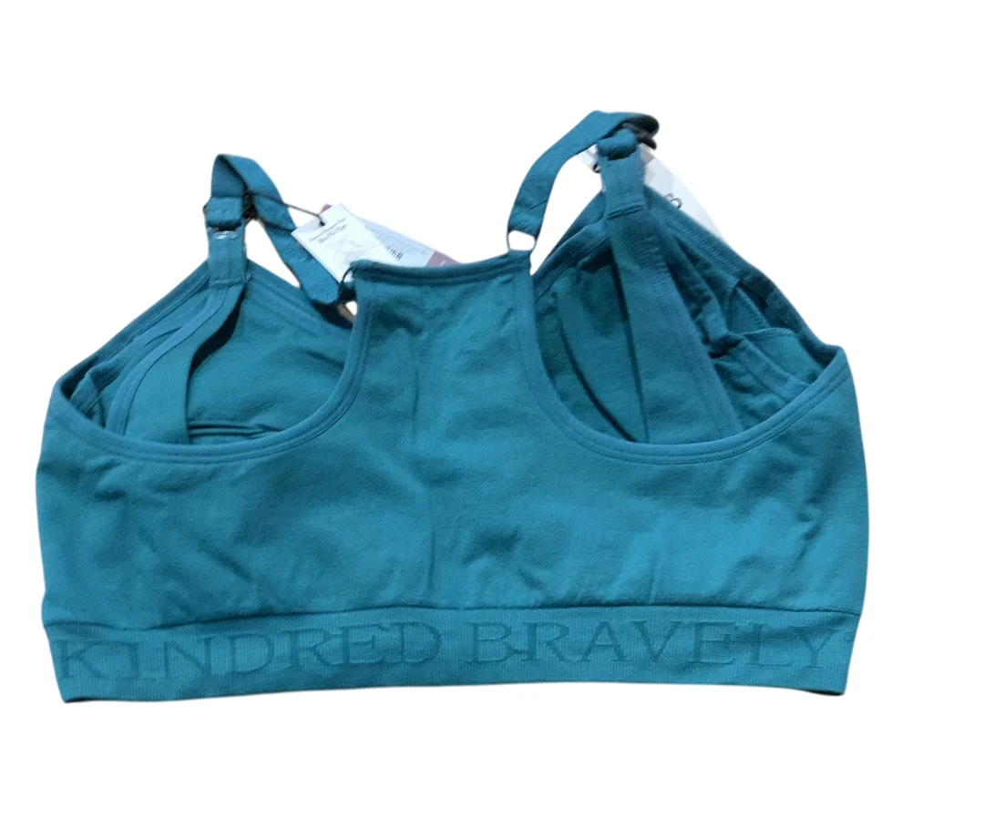 Kindred Bravely Sublime Nursing Sports Bra, Busty, Teal, XL - Image 2
