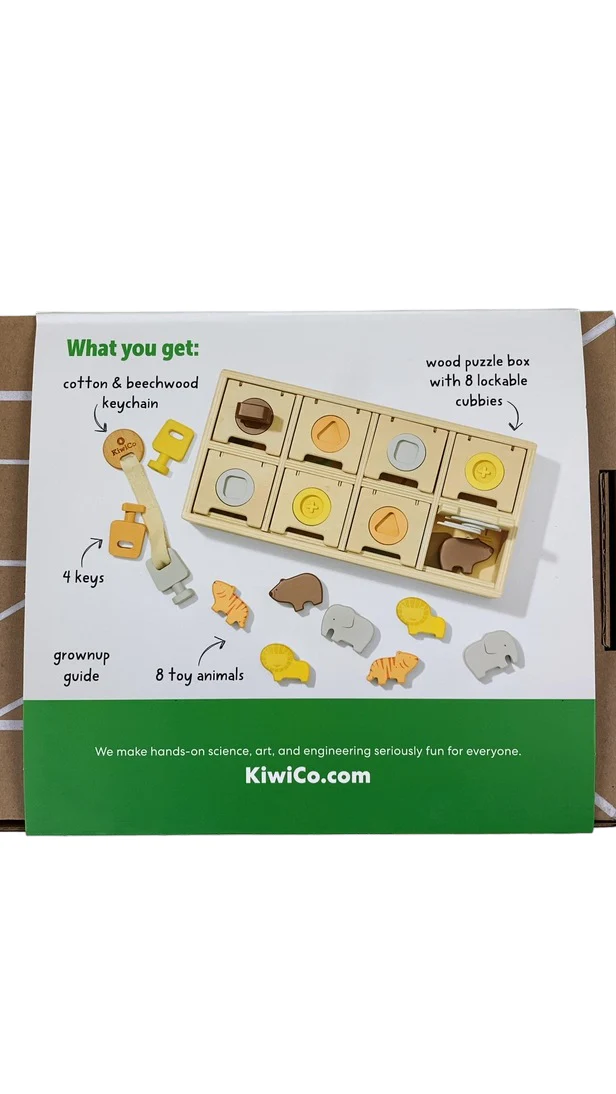 KiwiCo Peek-a-Zoo Puzzle Box, 2+ - Image 4