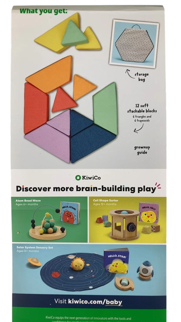 KiwiCo Sort-and-Stack Puzzle Blocks, 18m+ - Image 4