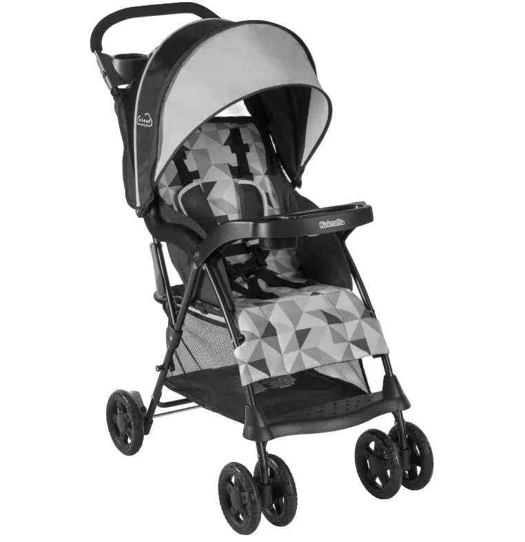 Kolcraft Cloud Sport Stroller, 2025, Triangles Gray