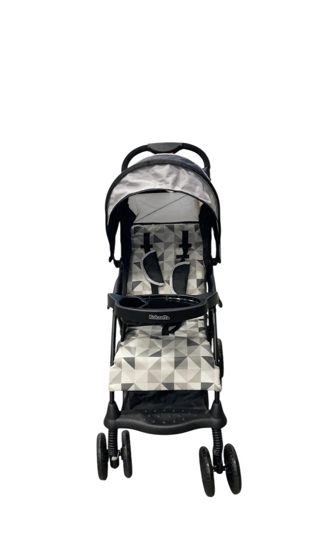 Kolcraft Cloud Sport Stroller, 2025, Triangles Gray - Image 4