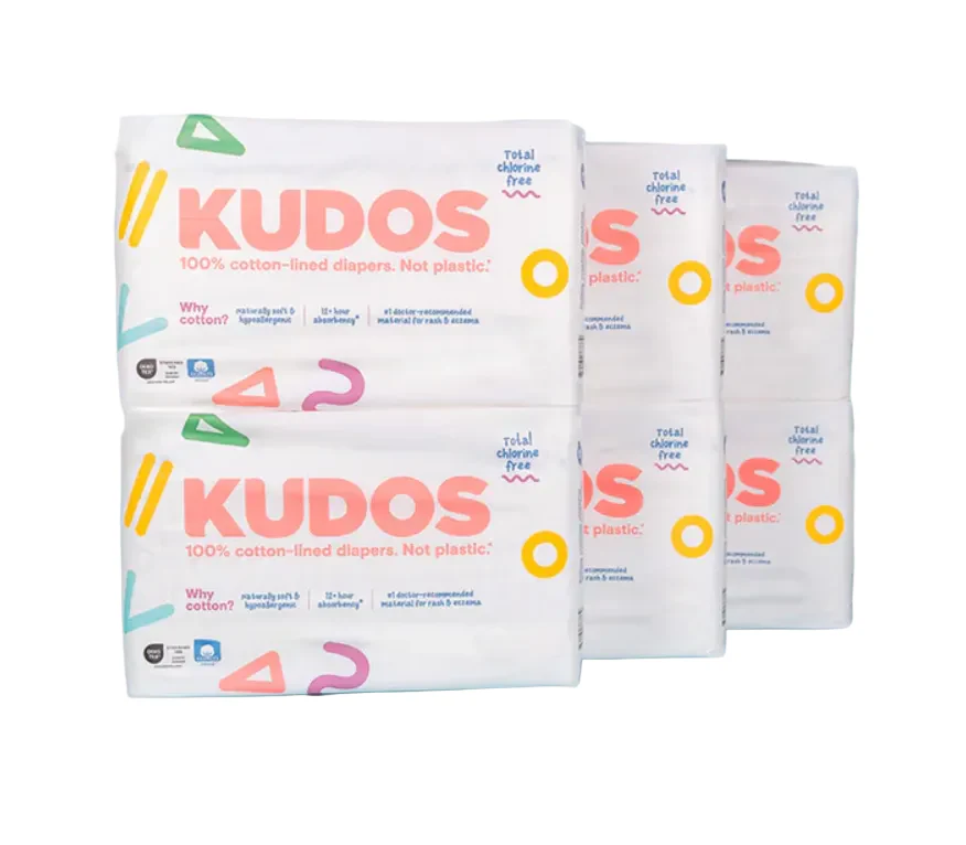 Kudos Diapers, 174, Size 3, White