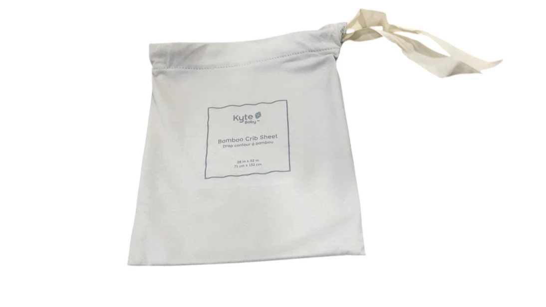 Kyte Baby Crib Sheet, Storm - Image 3