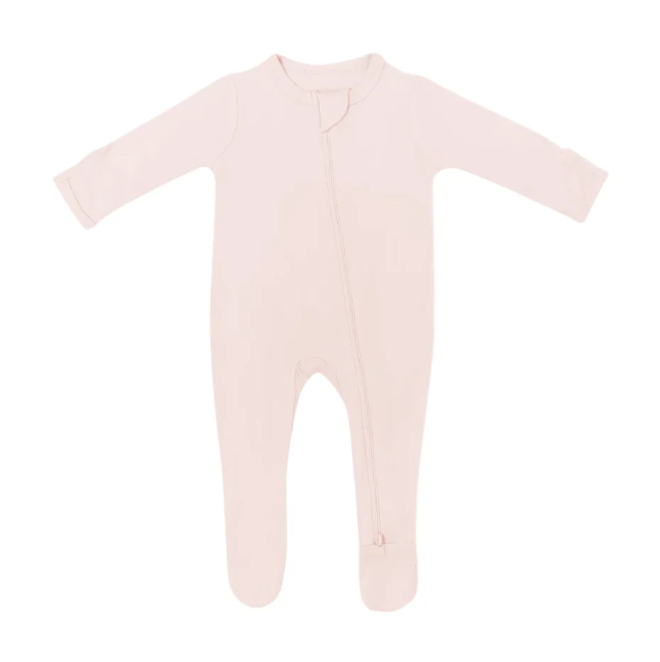 Kyte Baby Footie, 0-3 Months, Blush
