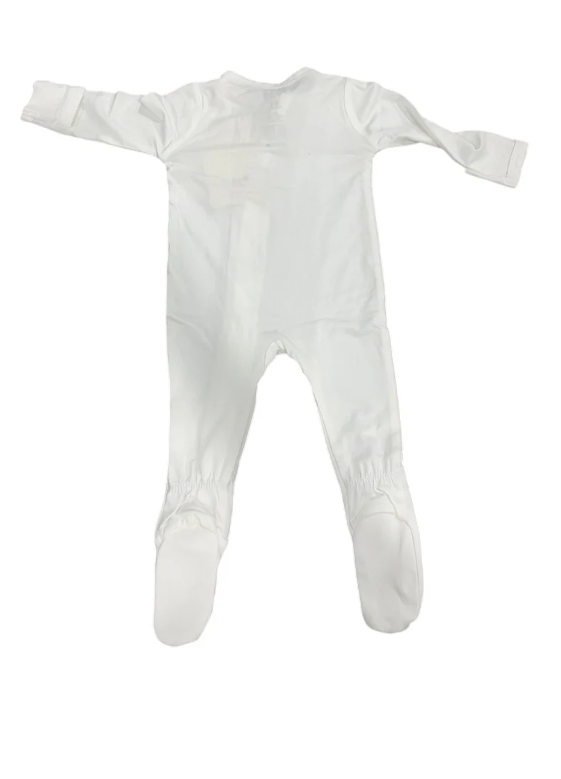 Kyte Baby Footie, 0-3 Months, White - Image 3