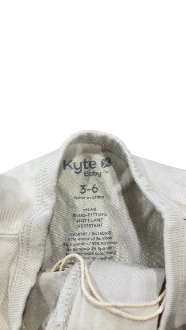 Kyte Baby Footie, Cloud, 3-6 Months - Image 3
