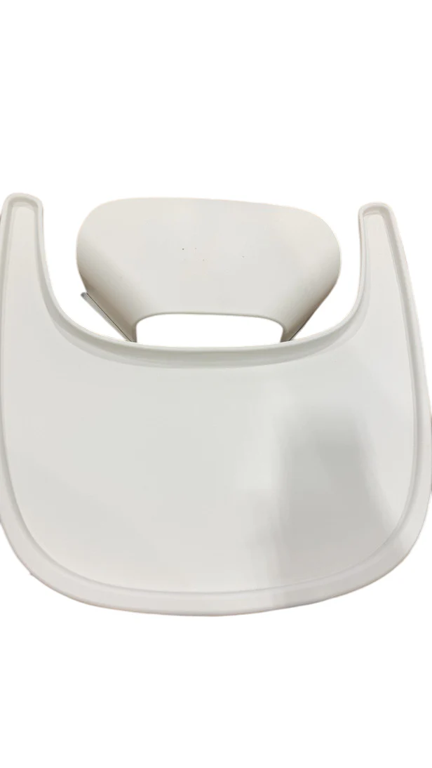 Lalo High Chair with Infant Kit, Coconut, Coconut, Grey - Image 2