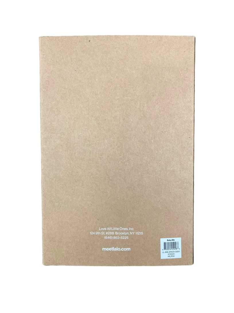 Lalo The Bib 2 Pack, Sage - Image 4