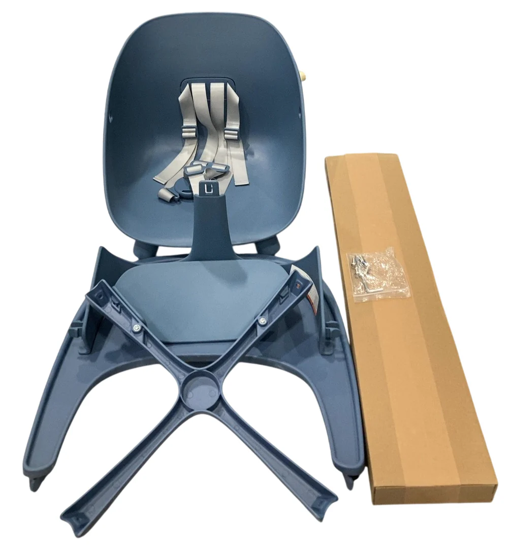 Lalo The Chair, Blueberry, Natural Wood - Image 2