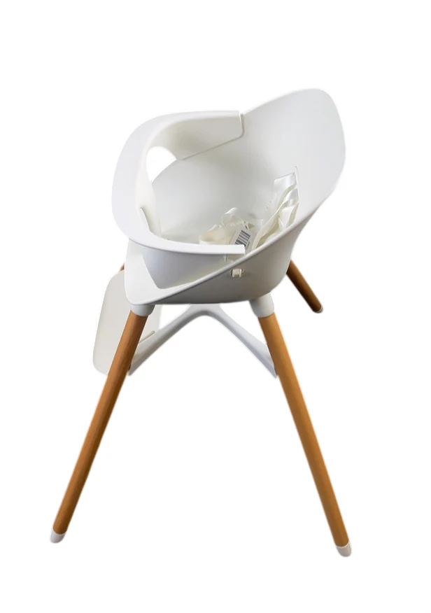 Lalo The Chair, Coconut, Natural Wood - Image 4