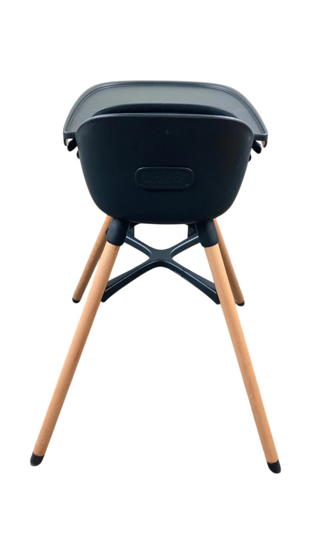Lalo The Chair, Licorice, Natural Wood - Image 3