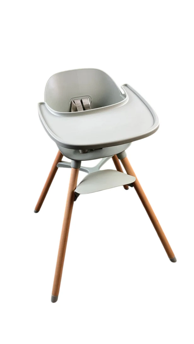 Lalo The Chair, Natural Wood, Sage