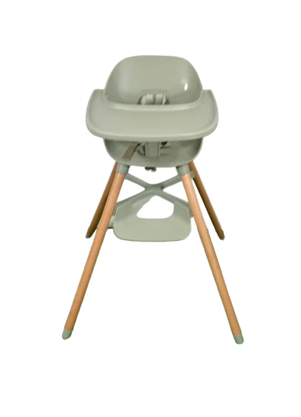 Lalo The Chair, Natural Wood, Sage