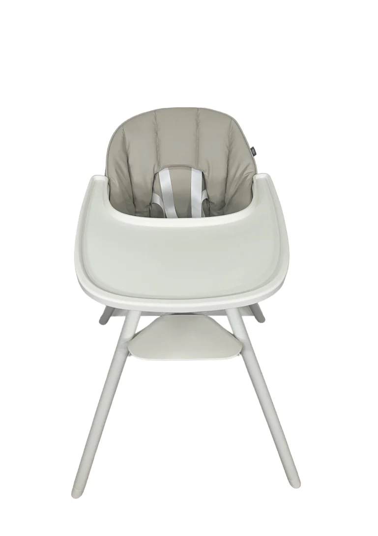 Lalo The Chair with Cushion, Coconut, Leather Mono Coconut, White - Image 3