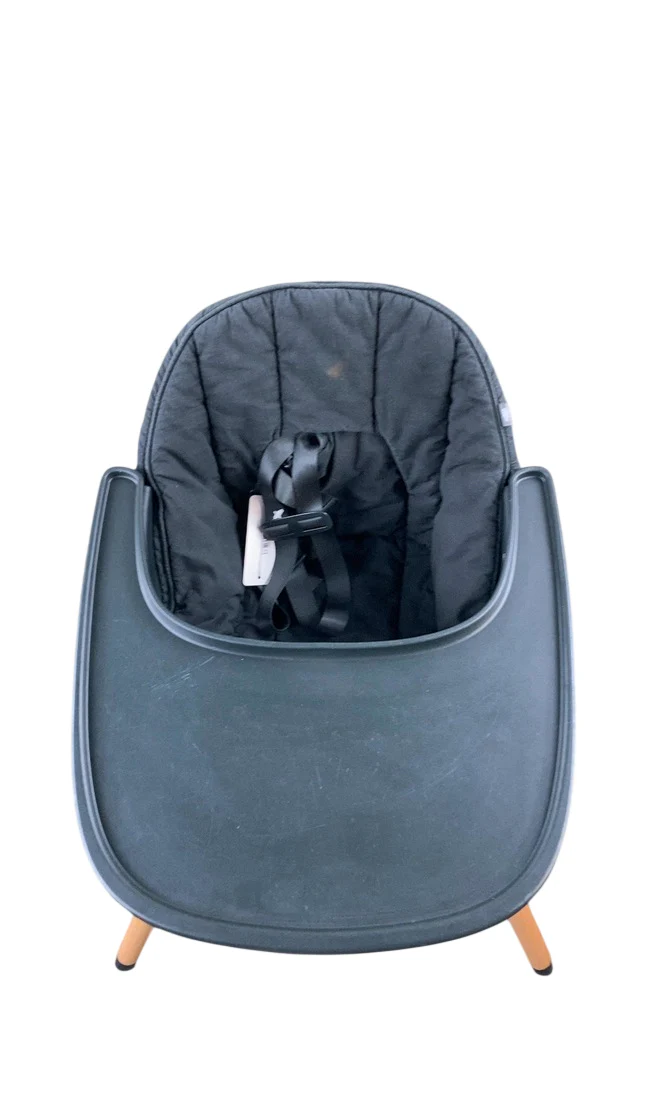 Lalo The Chair with Cushion, Licorice, Licorice, Natural - Image 5