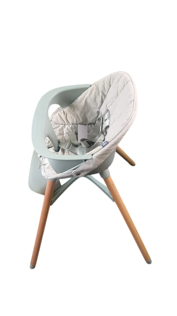 Lalo The Chair with Cushion, Natural, Sage, Sage - Image 4