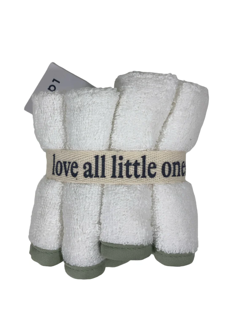 Lalo The Washcloth 3 Pack, Sage - Image 2