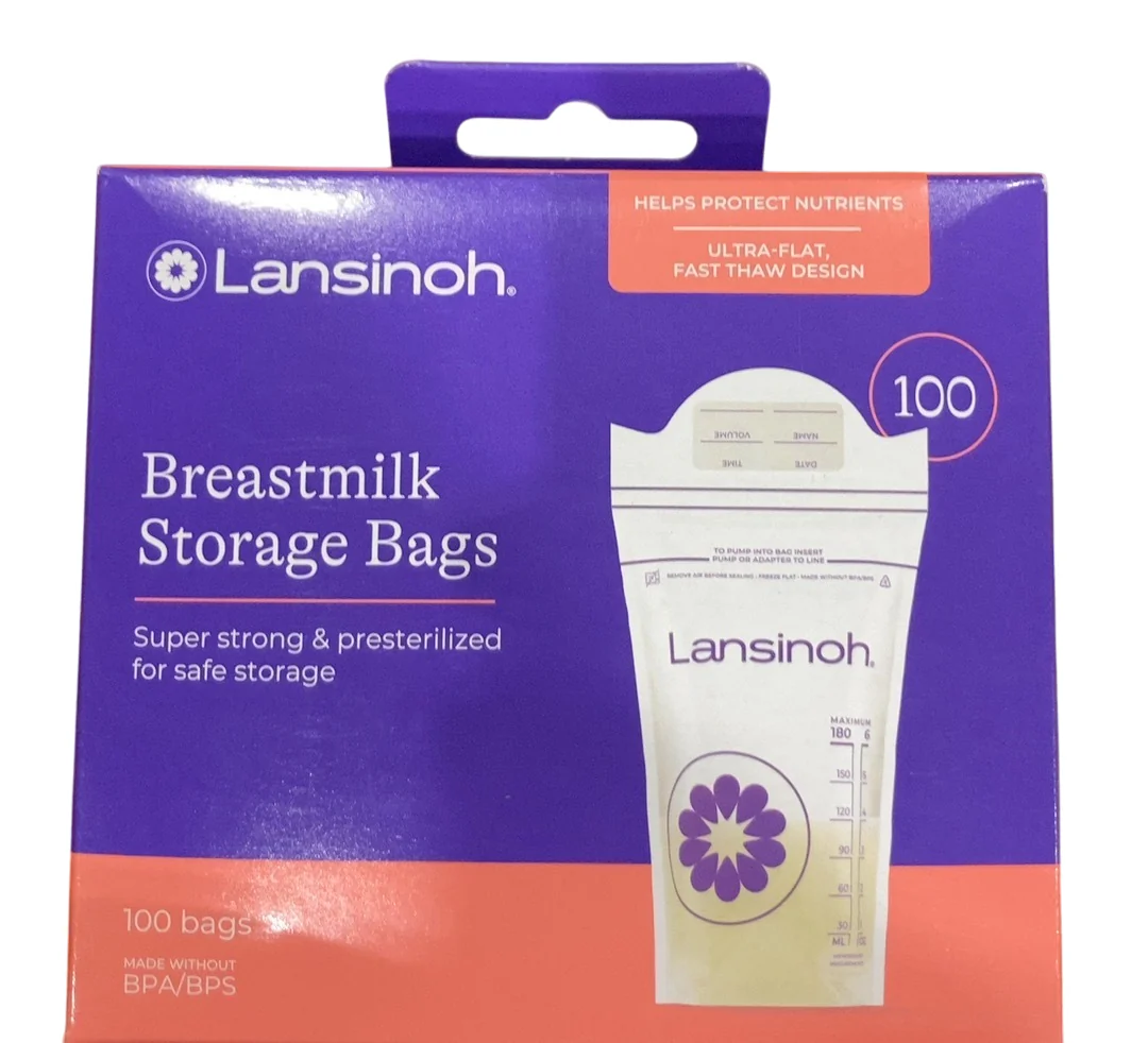 Lansinoh Breast Milk Storage Bags, 100ct - Image 4