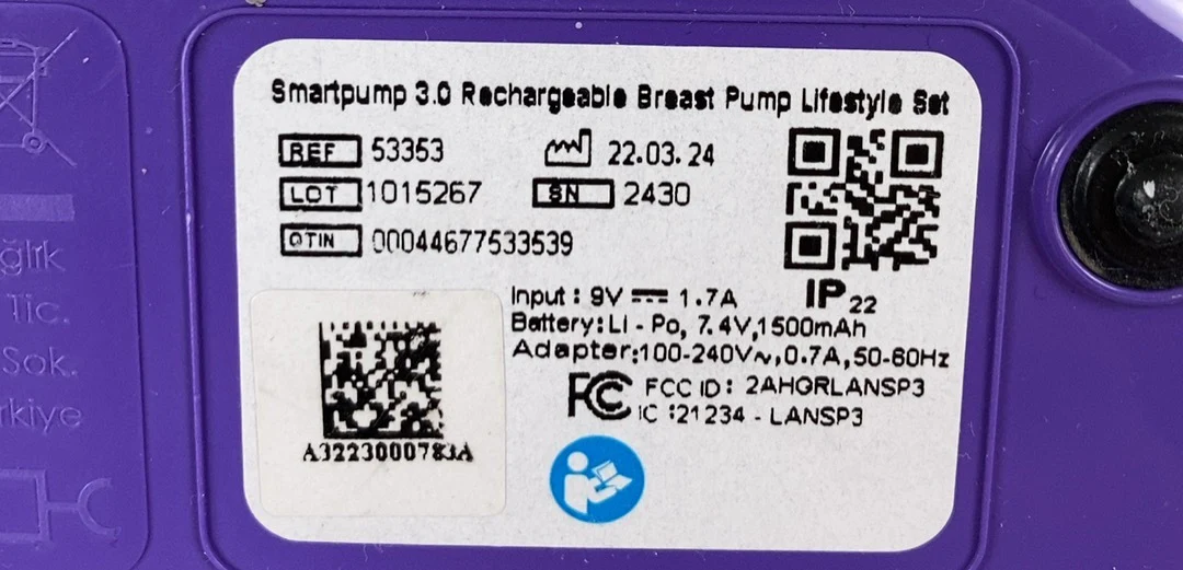 Lansinoh Smartpump 3.0 Rechargeable Breast Pump, 3.0 - Image 5