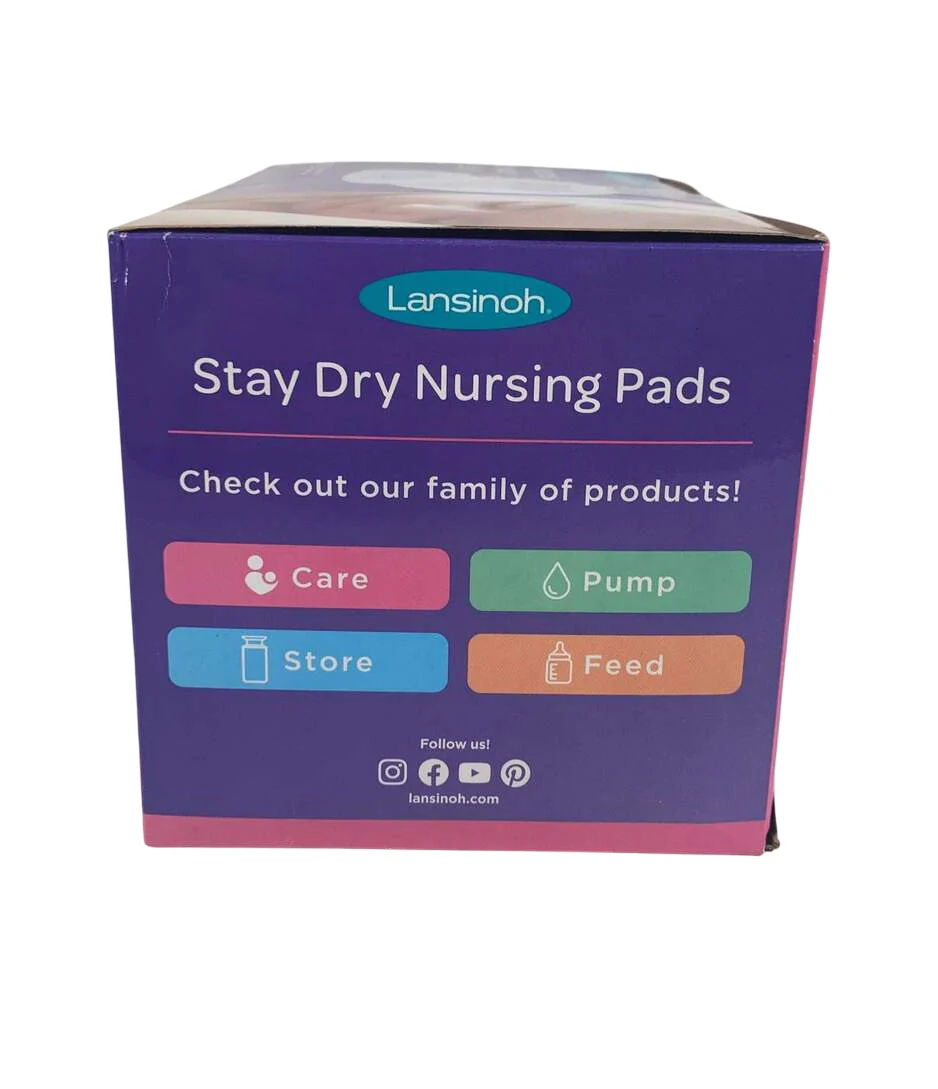 Lansinoh Stay Dry Disposable Nursing Pads, 100 count - Image 3