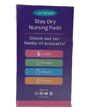 Lansinoh Stay Dry Disposable Nursing Pads, 200 count - Image 3