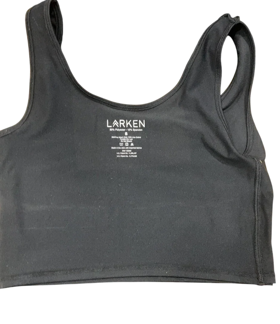 Larken The Larken X Nursing Bra, Black, Small