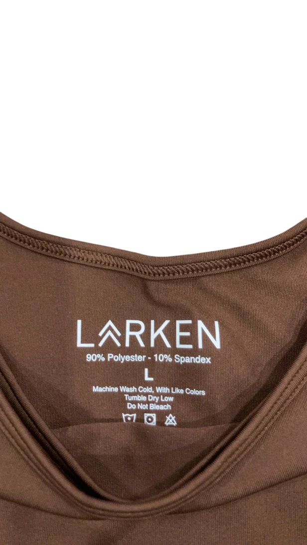 Larken The Larken X Nursing Bra, Large, Mocha, Single - Image 2