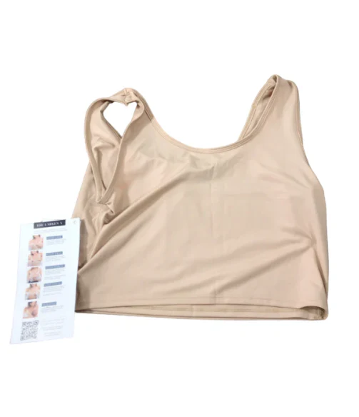 Larken The Larken X Nursing Bra, Large, Sand, Single - Image 2