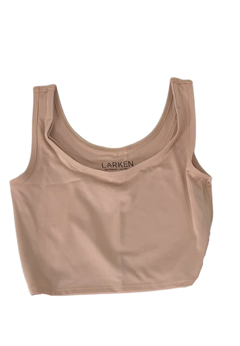 Larken The Larken X Nursing Bra, Sand, Small, Single