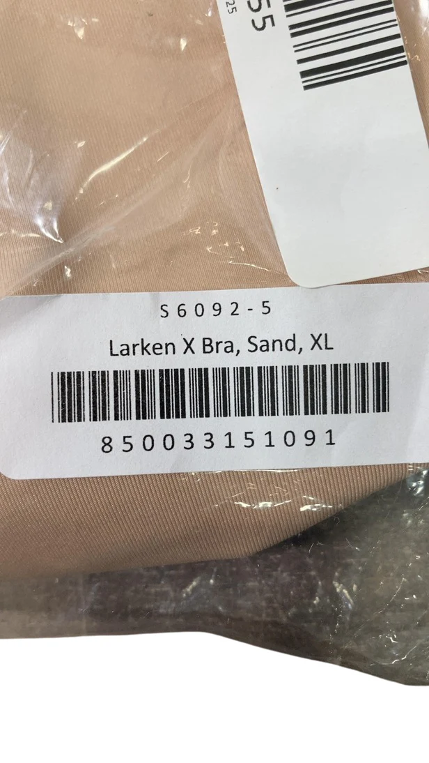Larken The Larken X Nursing Bra, Sand, XLarge - Image 4